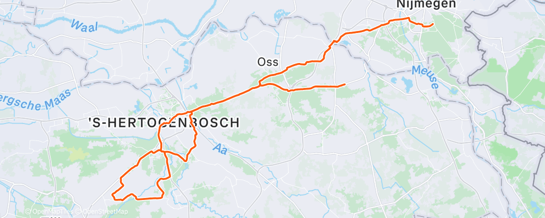 Map of the activity, Ochtendrit