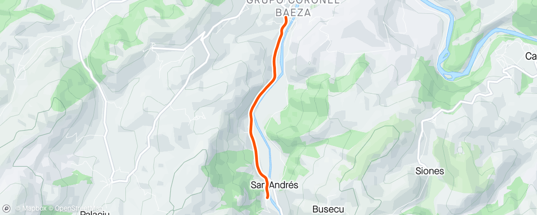 Map of the activity, ROUVY - La Vuelta 2023 | Stage 18 - La Cruz de Linares
