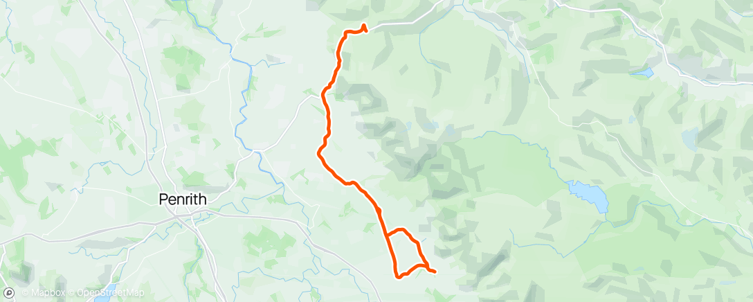 Map of the activity, Hartside