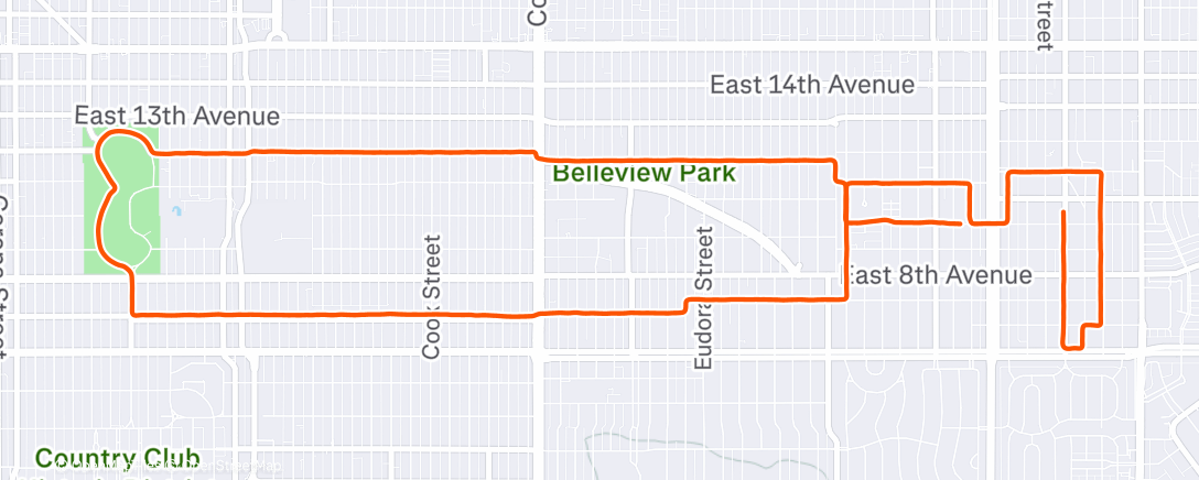 Map of the activity, End of Year Drag