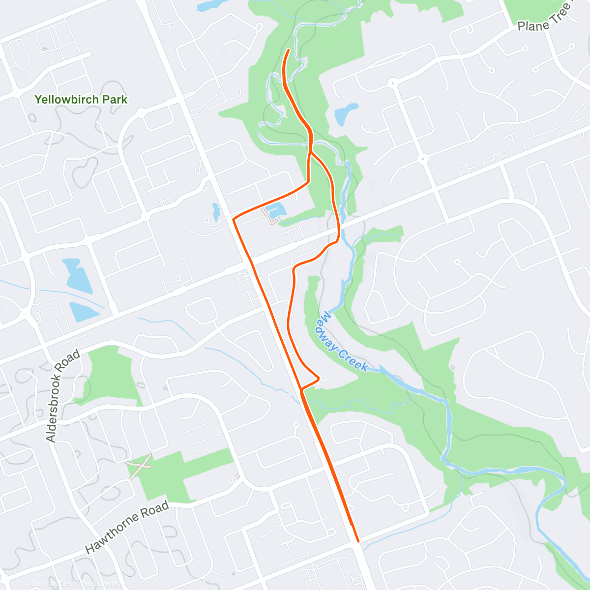 Map of the activity, Just trying to find traction