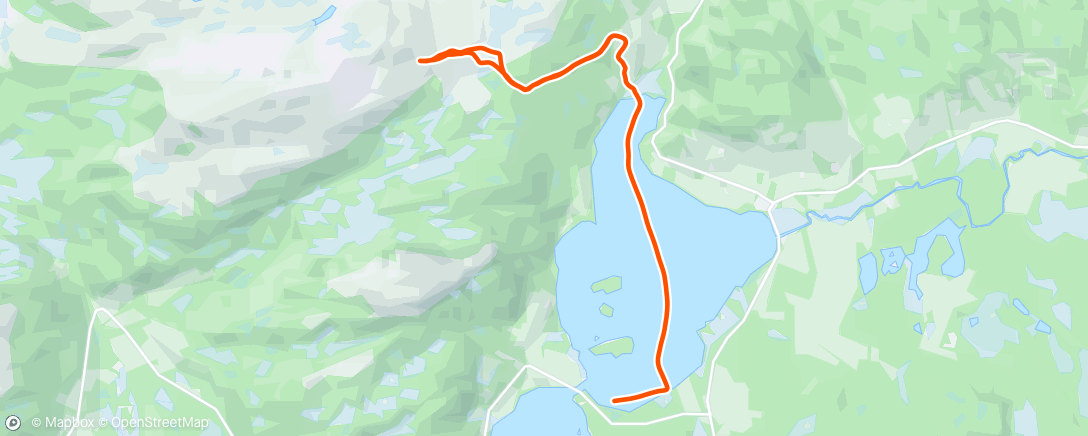 Map of the activity, Påsketur med familien☀️🐥