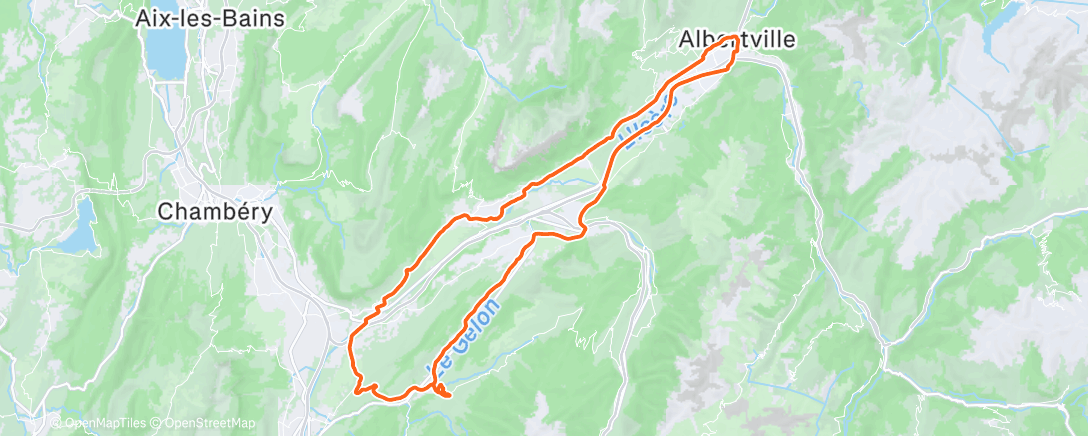 Map of the activity, Endurance ☀️