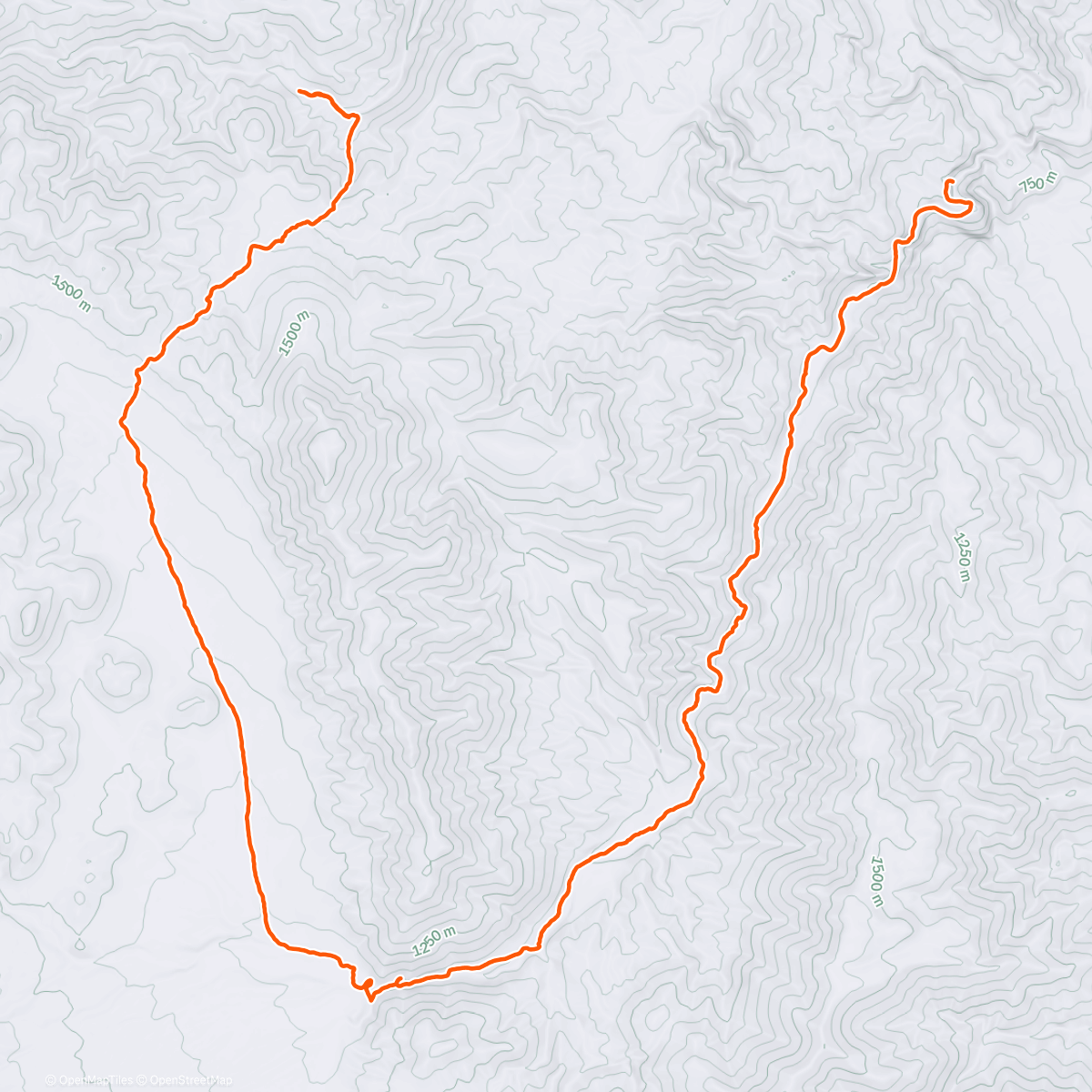 Map of the activity, Deadhorse -> Cottonwood canyon