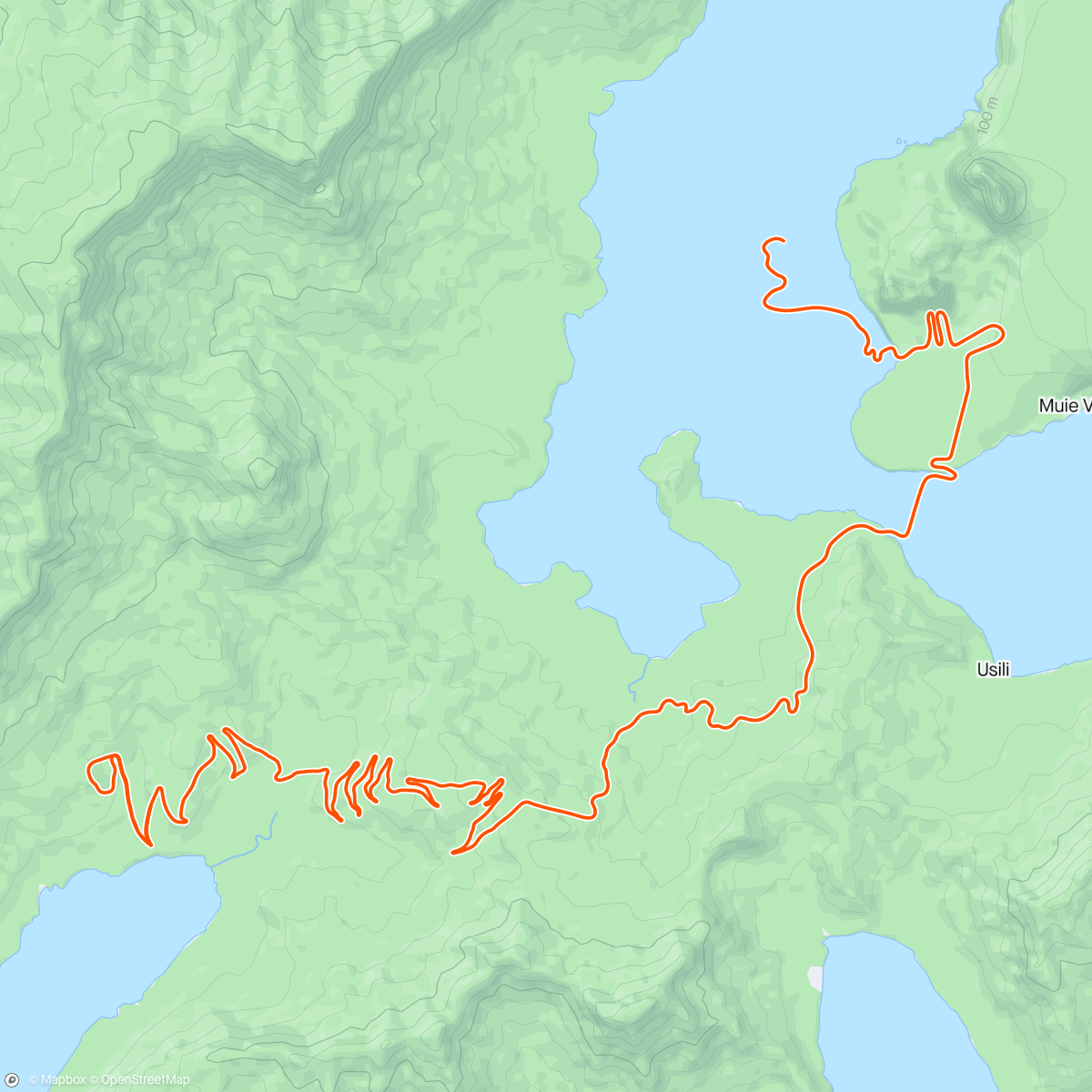 Карта физической активности (Petite Alpe ⛰️)