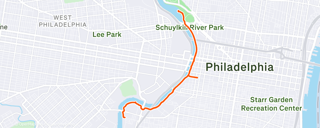 Map of the activity, was supposed to do this last week but it snowed 😅