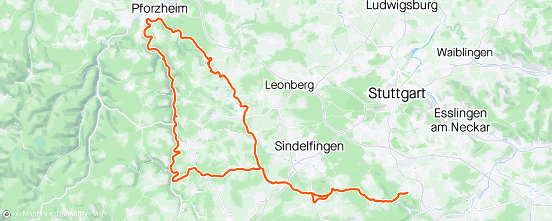 アクティビティ「Wolfschlucht」の地図