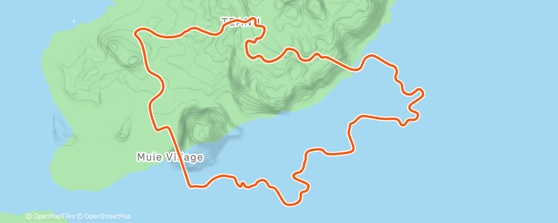 Map of the activity, Zwift - Circus on Tick Tock in Watopia
