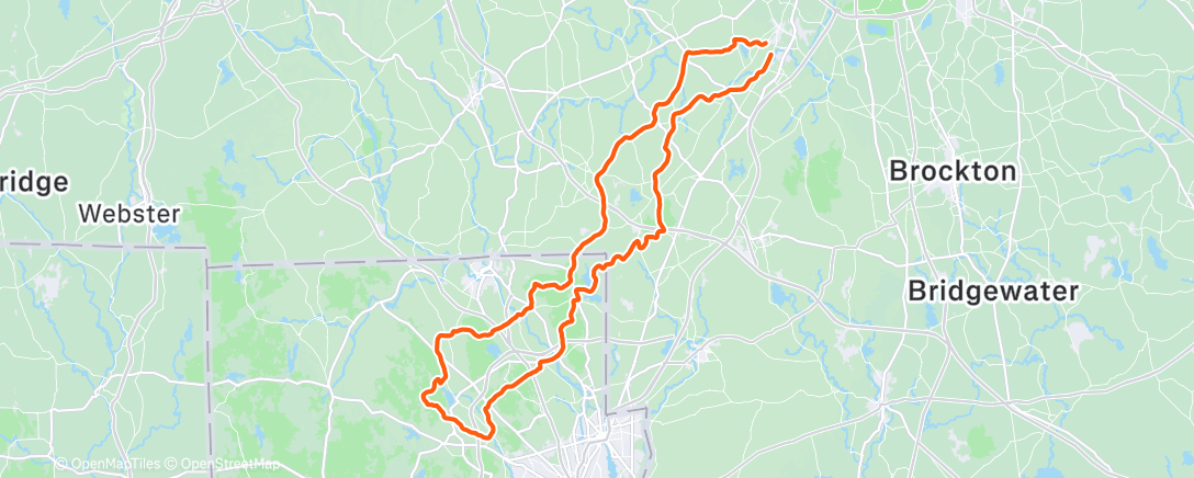 「The usual 4 hr RI loop」活動的地圖