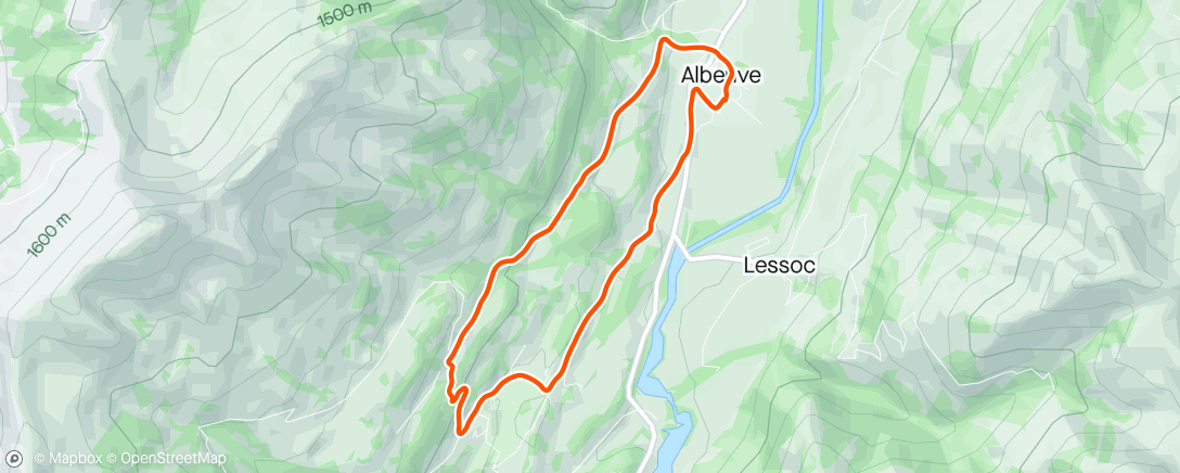 Map of the activity, Zermatt - Staffel Training 🧃