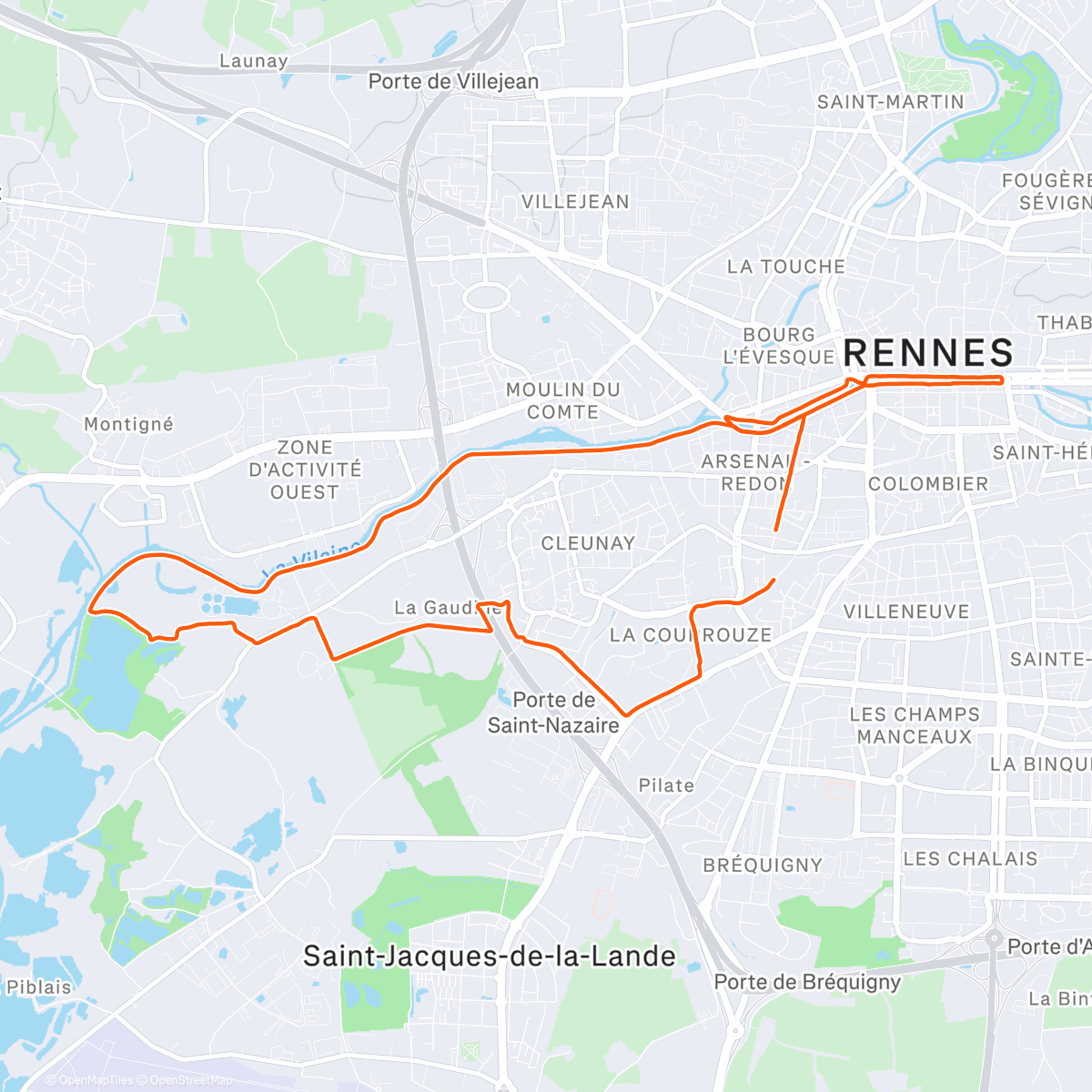 Map of the activity, Réveil 😴