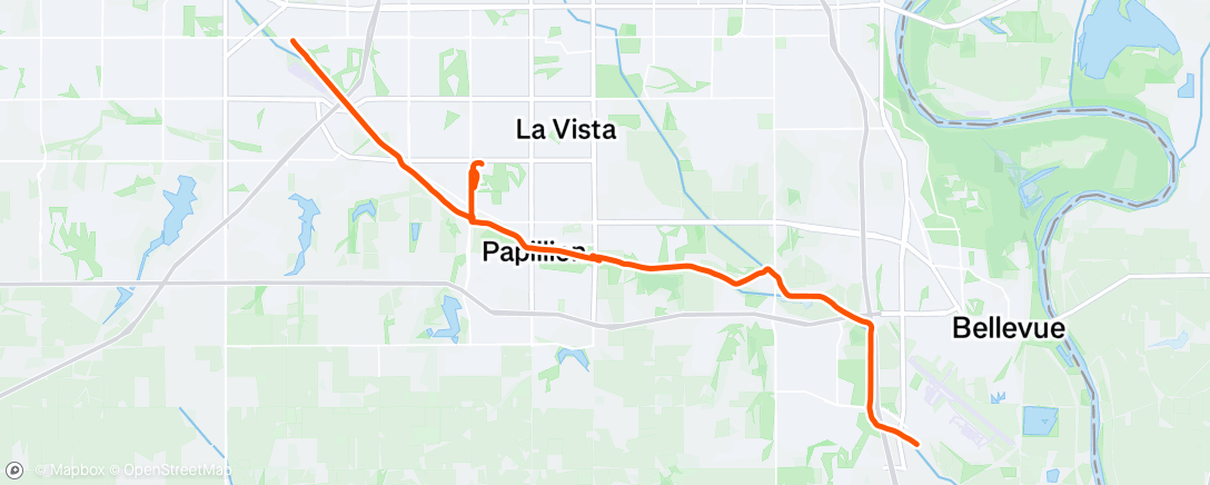 Map of the activity, Morning Ride