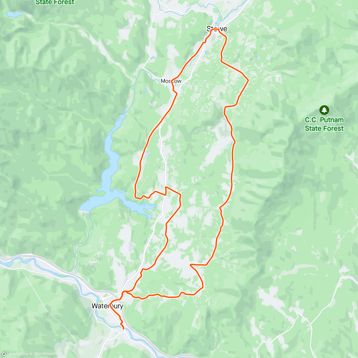 Map of the activity, Bike Express Womens Gravel Series Kickoff