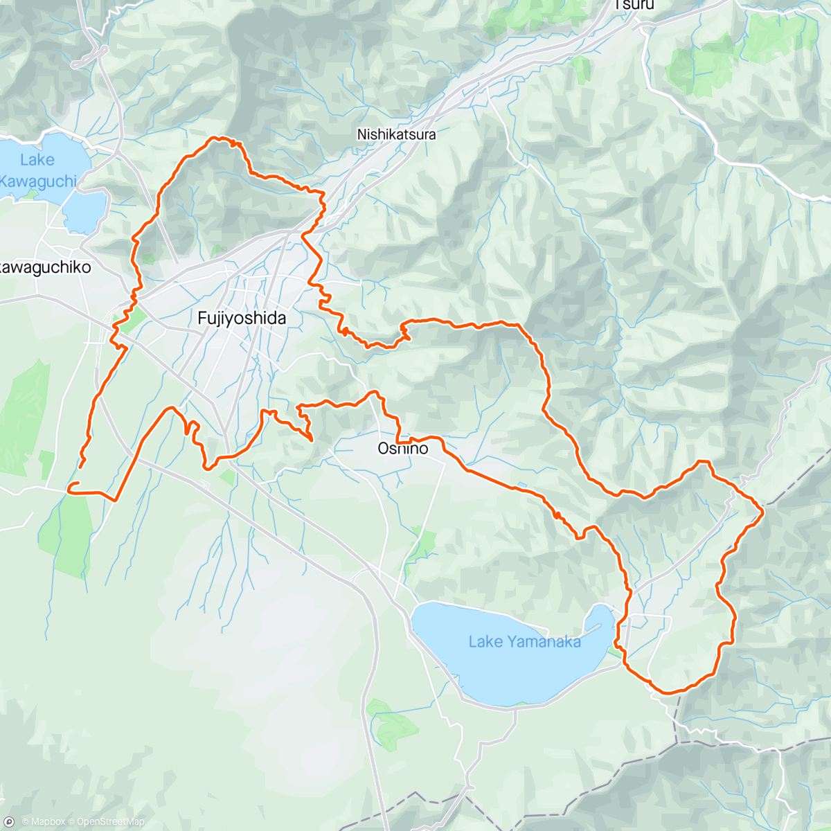 アクティビティ「KAI70 Mount Fuji 🗻」の地図