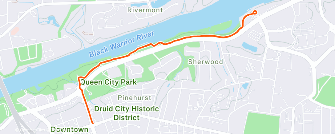 Карта физической активности (Lunch Run)