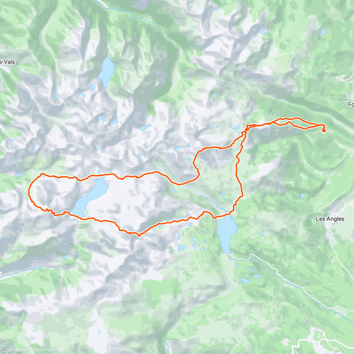 Map of the activity, La boucle est bouclée 😉