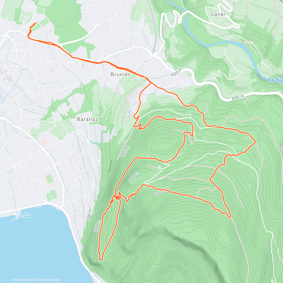 Map of the activity, Après-m tour du jardin avec l EdF