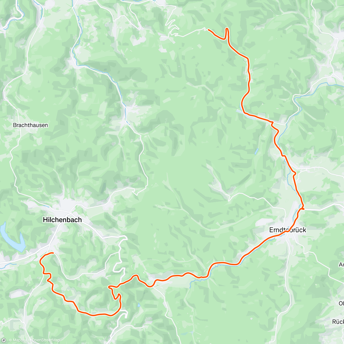 Mapa de la actividad, ROUVY - Winter Hilchenbach | Germany