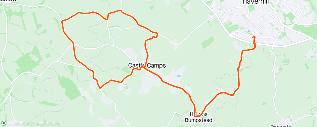 Map of the activity, Afternoon Ride - #recoveryride 🤦‍♂️🤷‍♂️