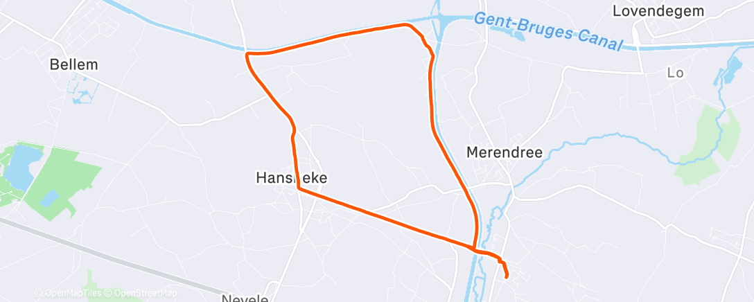 Map of the activity, Loopje met het team❤️