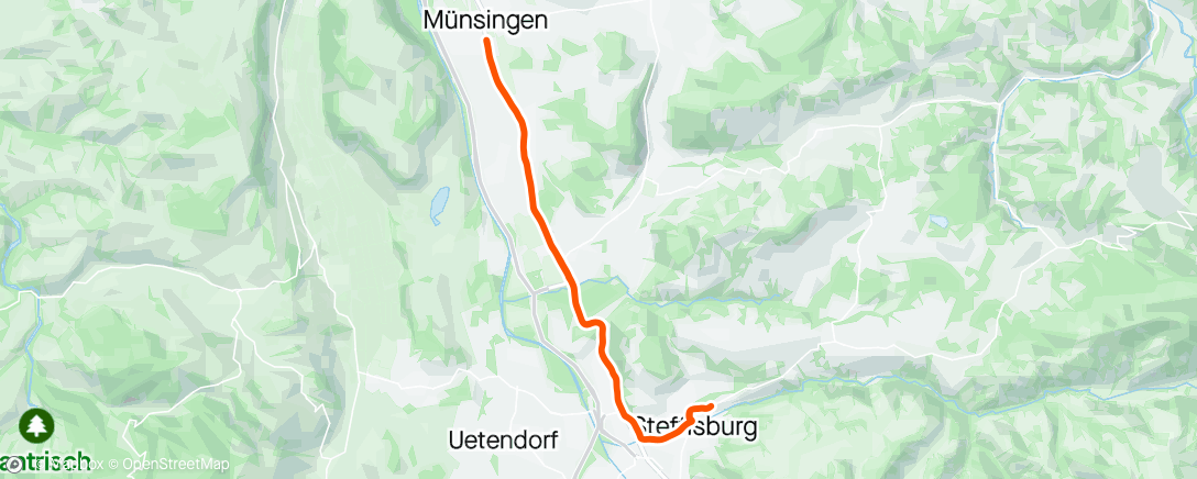 Mappa dell'attività Abendradfahrt