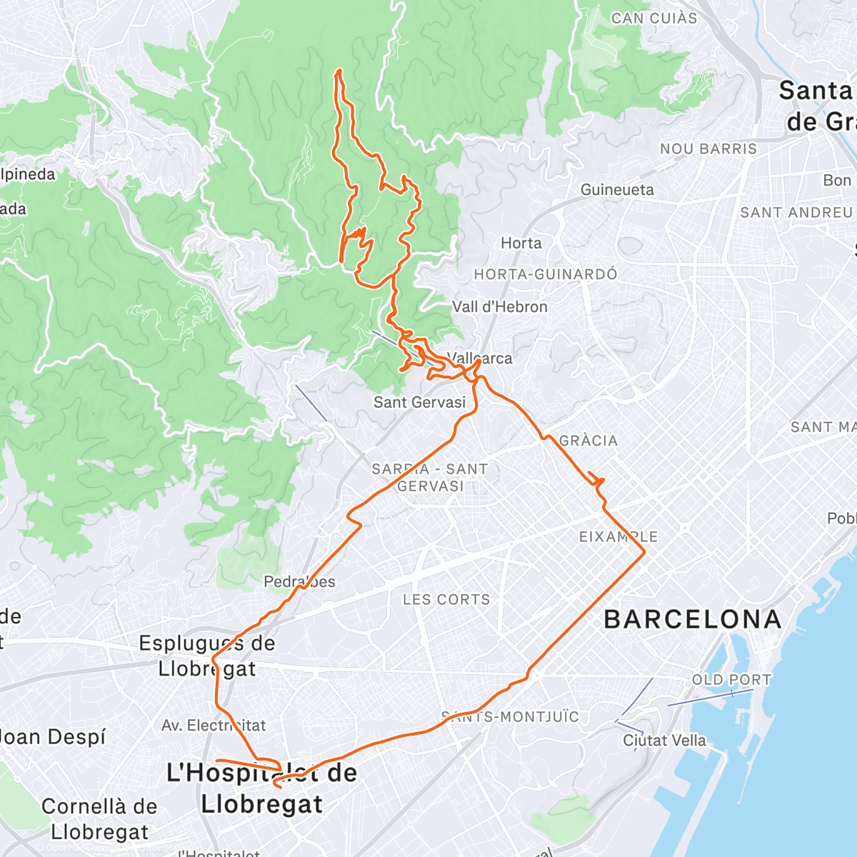 Карта физической активности (Collse Spin w/Hudak)