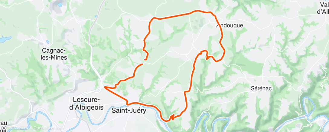 Carte de l'activité