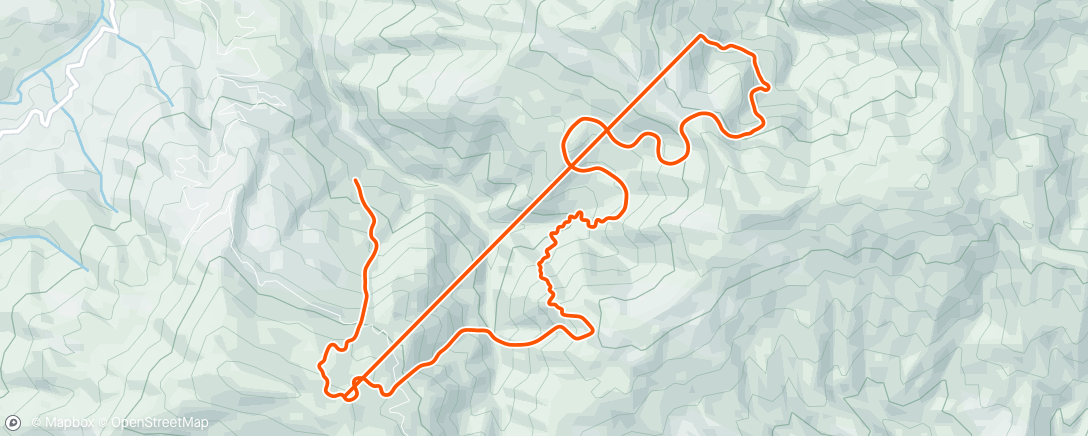 Map of the activity, morning ride
