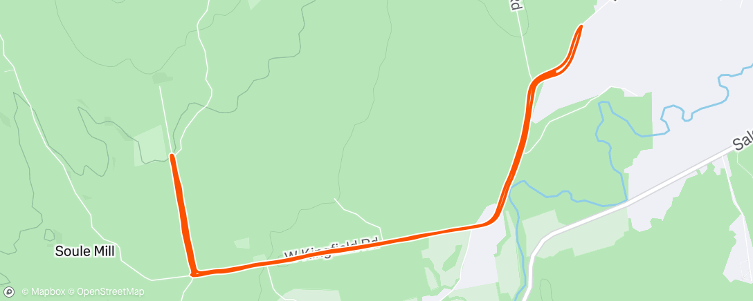 Map of the activity, Apres Ski long Run with 5 laps on the hill.
