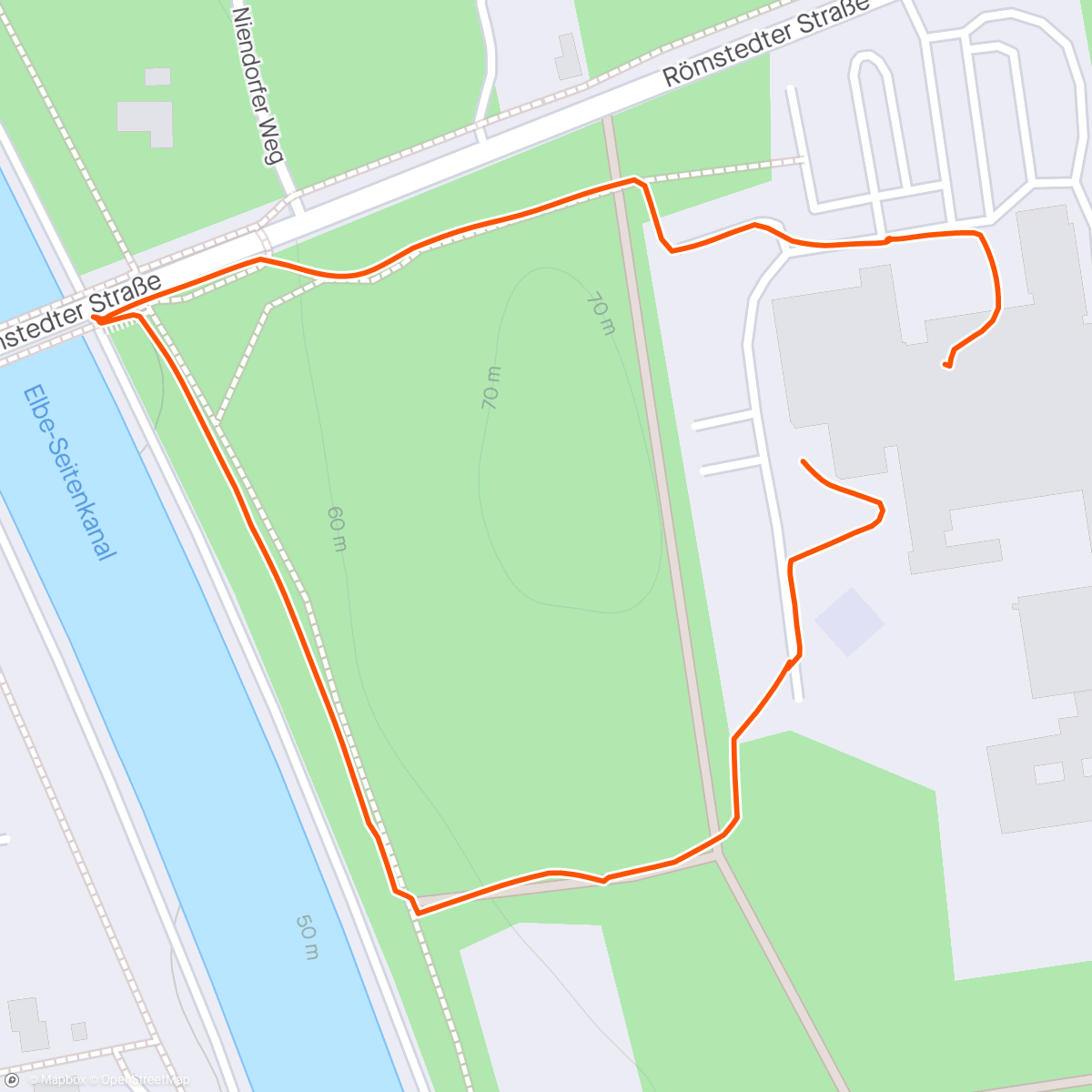 Mapa da atividade, Spaziergang mit Papa