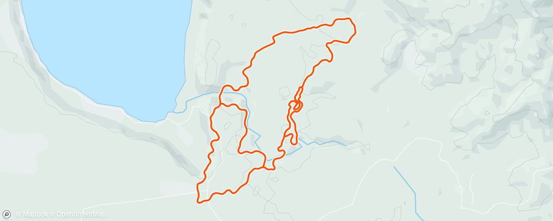 Map of the activity, Zwift - Aerobic Builds in Makuri Islands