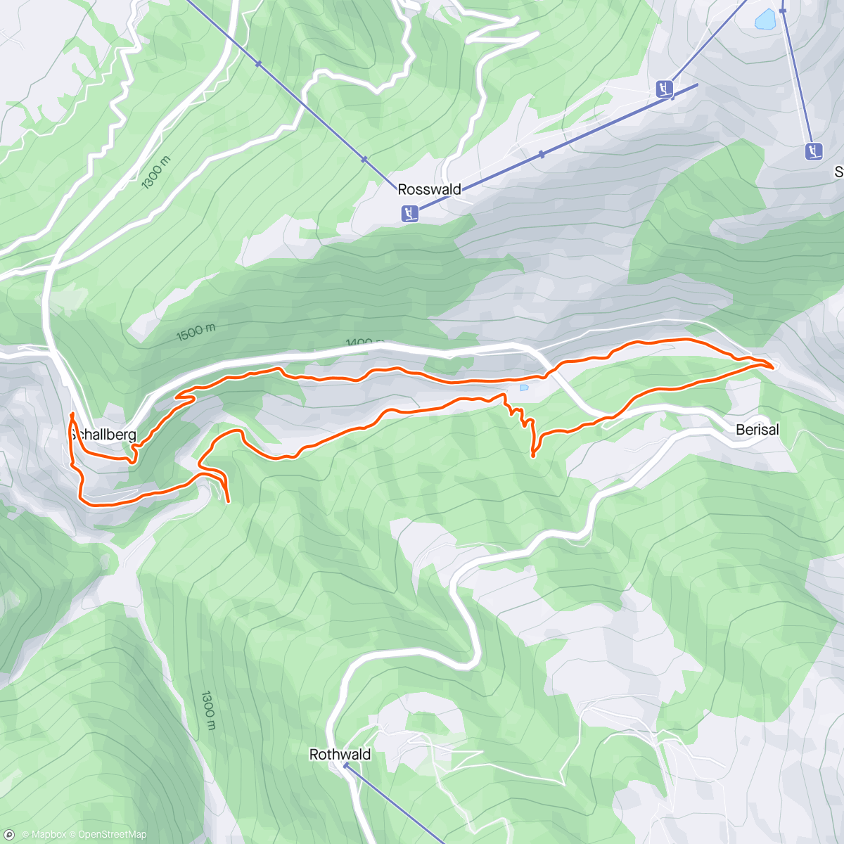 Map of the activity, Schallberg-Grund-Talweg-Schallberg mit Hans-Peter