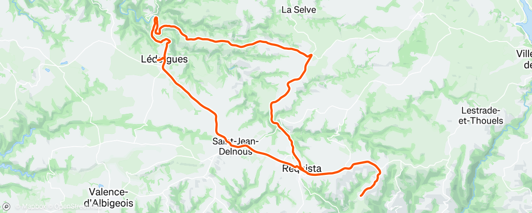 Carte de l'activité
