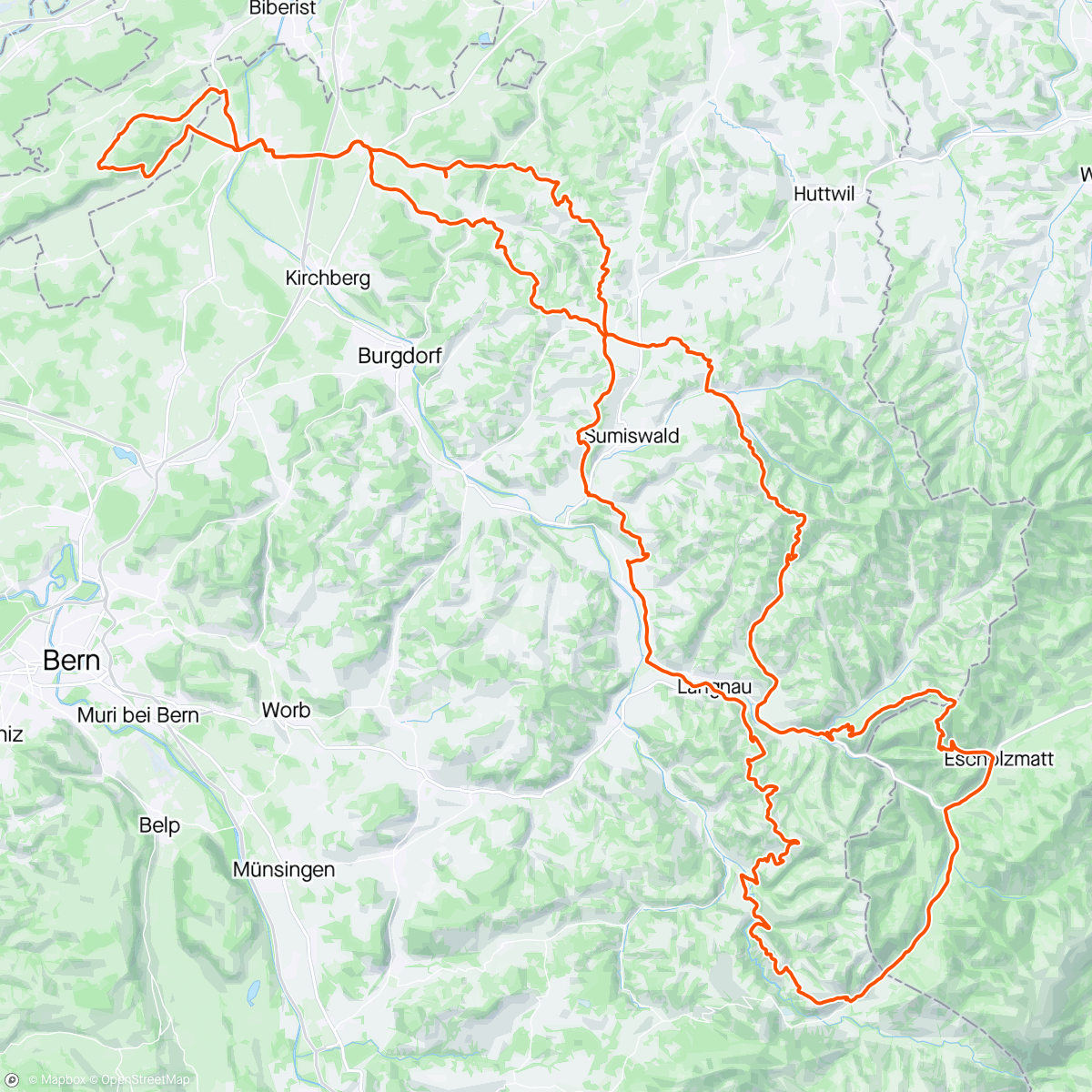 Map of the activity, Very best of Emmental mit Didu 🤩