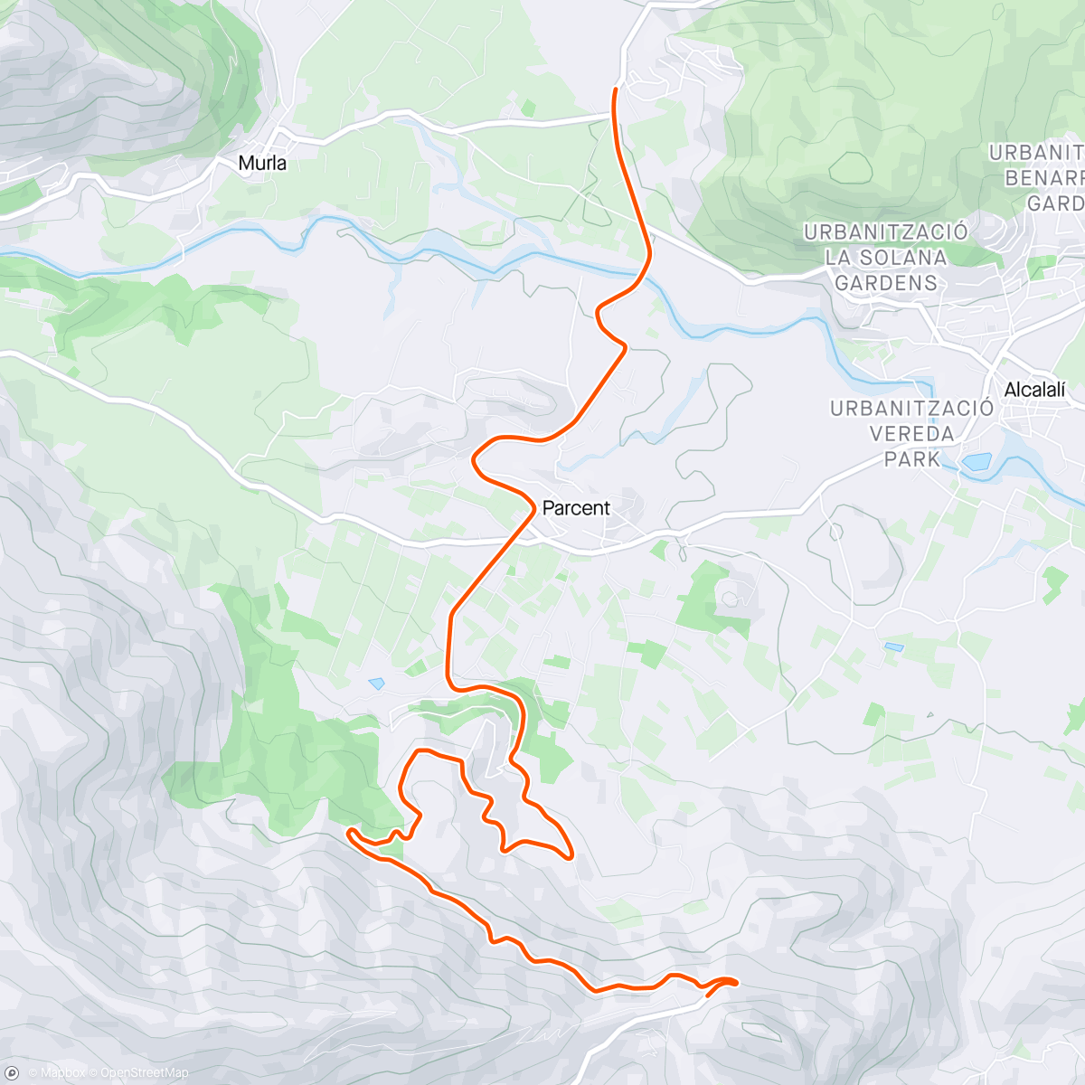 Map of the activity, ROUVY - Col de Rates