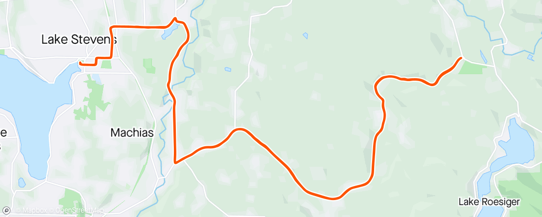 Mapa de la actividad (Lake Stevens Triathlon - bike)