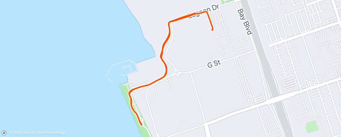 Map of the activity, Mittagspaziergang