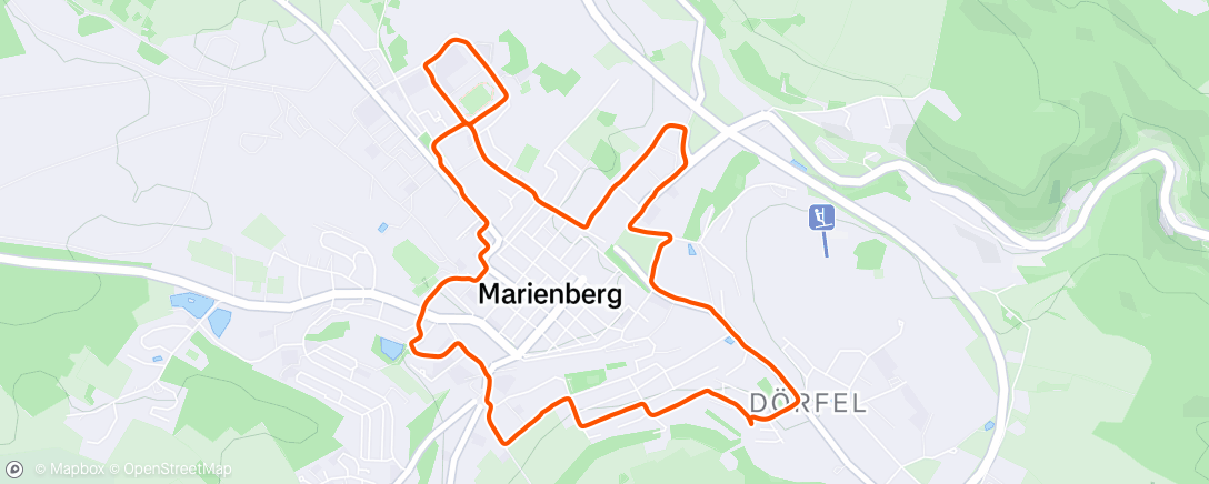Map of the activity, den Osterhase gefunden 🐰