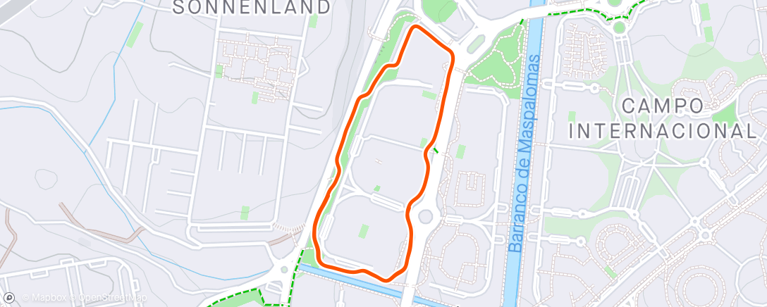 Map of the activity, Short and easy afterbike