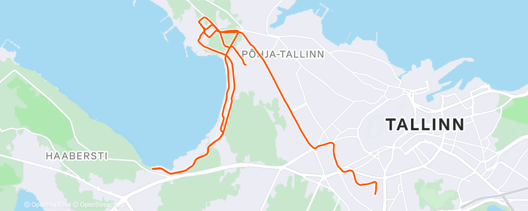 Peta aktivitas, Buns run