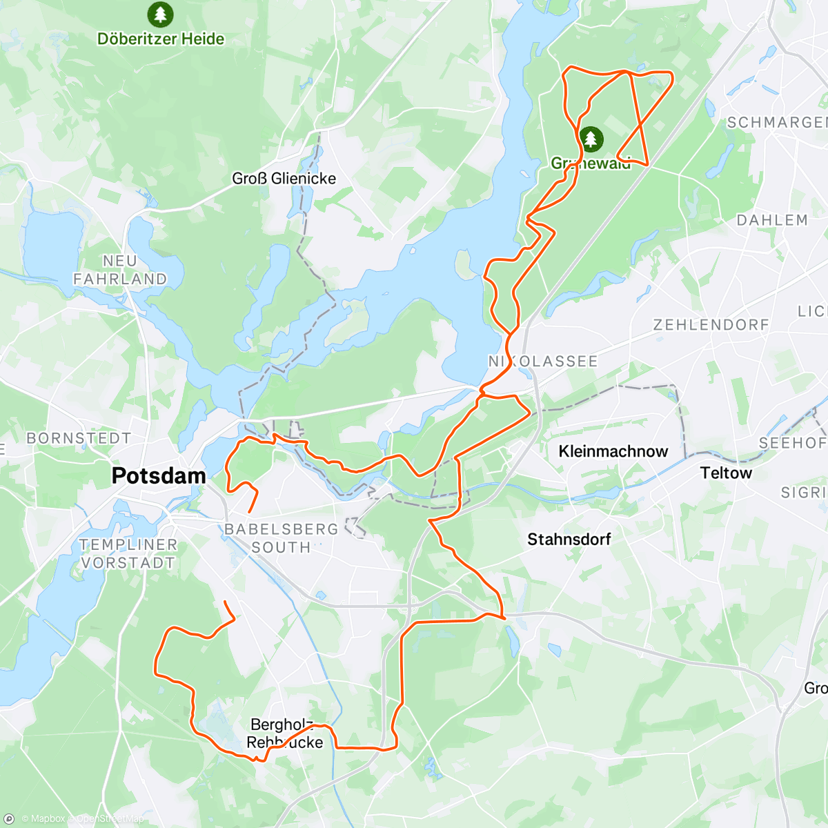 Map of the activity, Late Gifts @BikeBash144