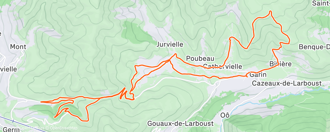 Map of the activity, Wild one ❄️ 🌲
