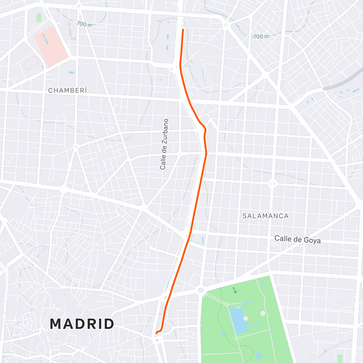 Карта физической активности (Rumbo a la última san silvestre del año)