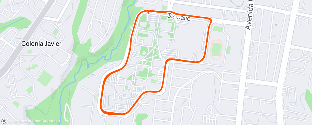 Map of the activity, Morning Ride