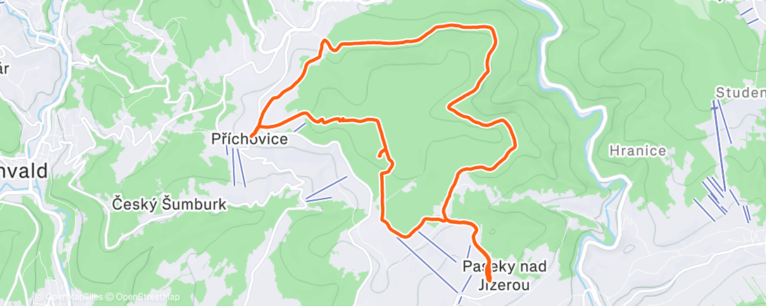 Карта физической активности (Morning Walk)