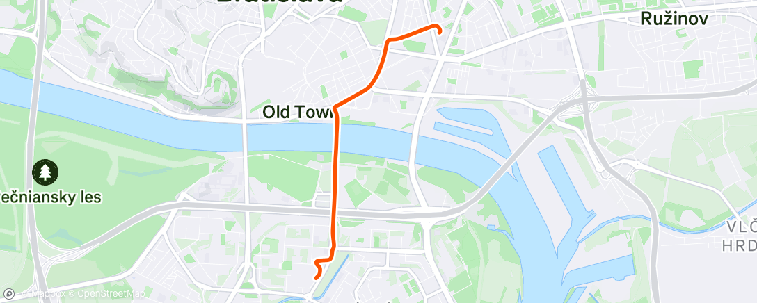 Map of the activity, Na start