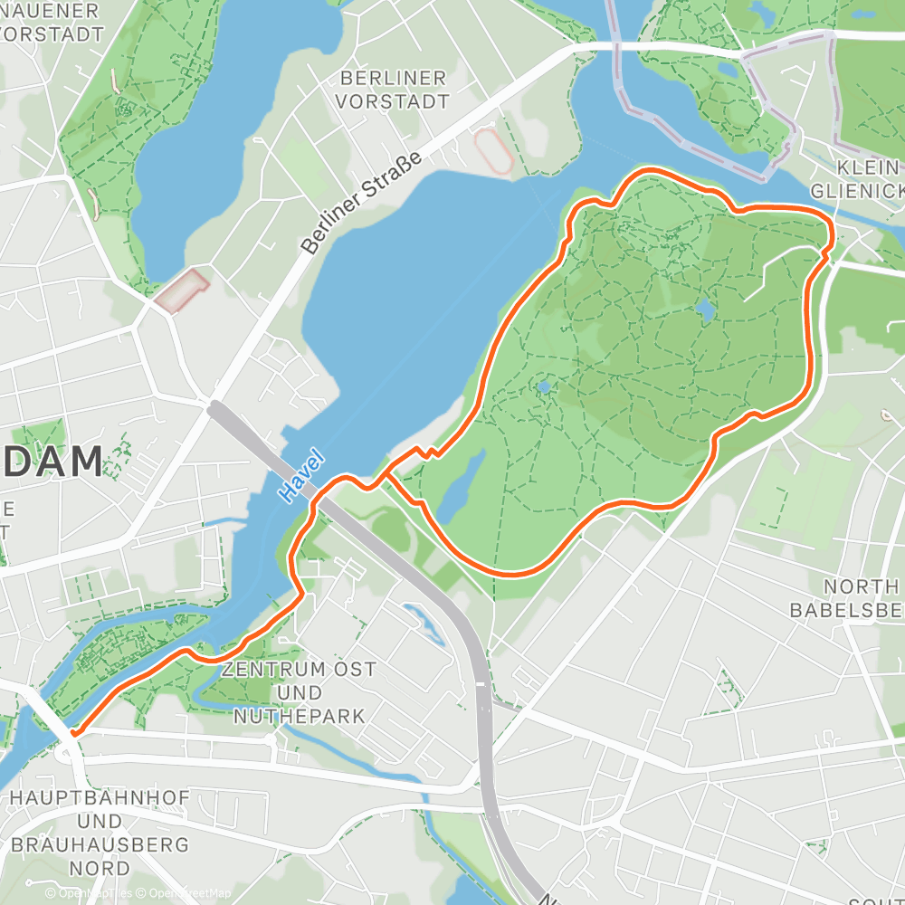 Map of the activity