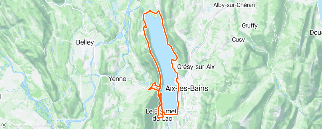 Map of the activity, Post muscu avé le M