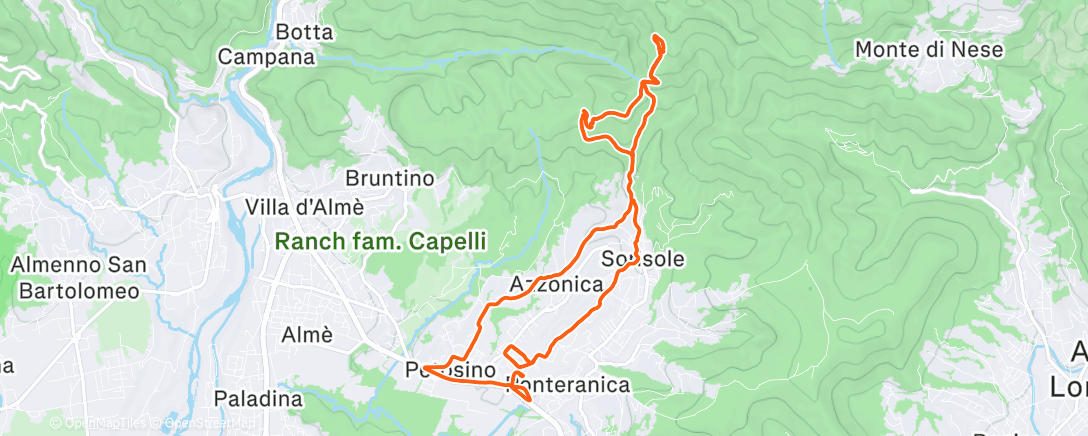 Peta aktivitas, New week