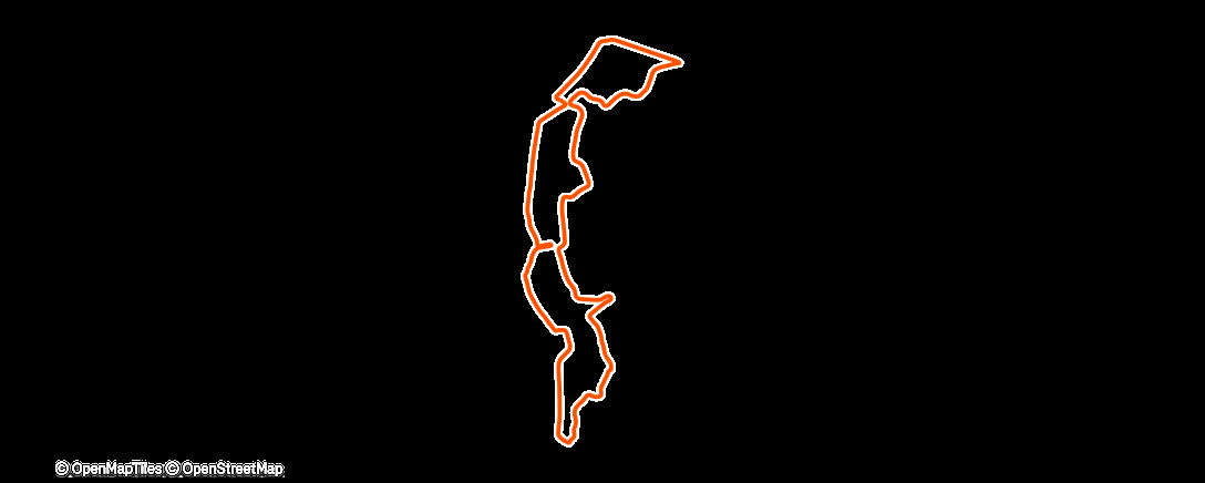 Map of the activity, Ochtendloop